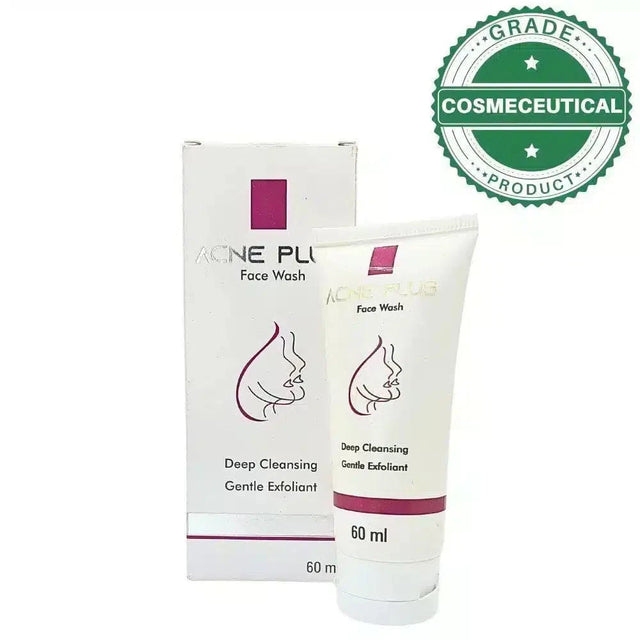 ACNE PLUS FACE WASH DEEP CLEANSING GENTLE EXFOLIANT 60ml