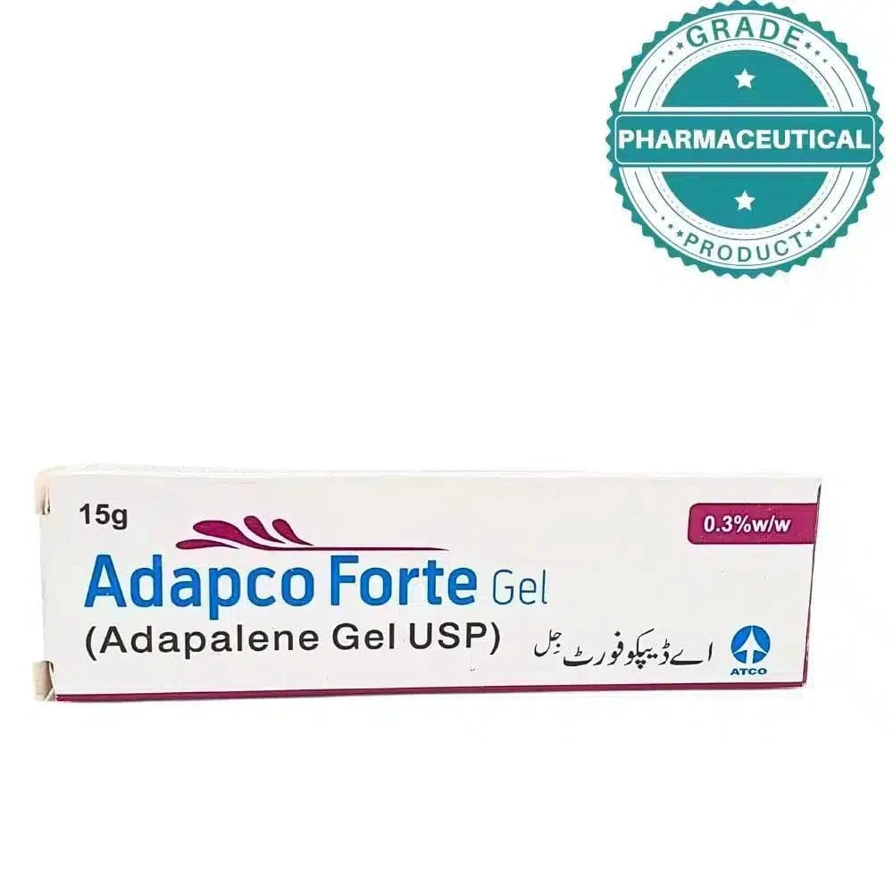 ADAPCO FORTE GEL (ADAPALENE GEL USP) 15gram - dermatologists.pk