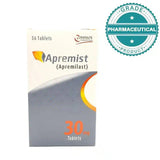 APREMIST 56 TABLETS | 30mg TABLETS - dermatologists.pk