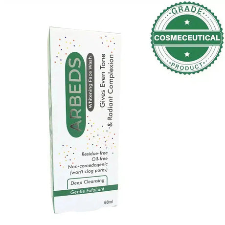 ARBEDS WHITENING FACE WASH 60ml - dermatologists.pk