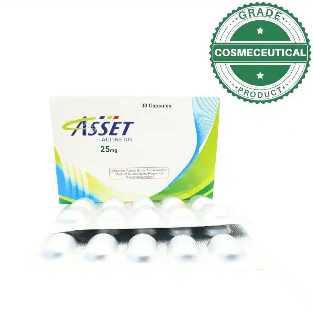 ASSET ACITRETIN 30 CAPSULES 25mg