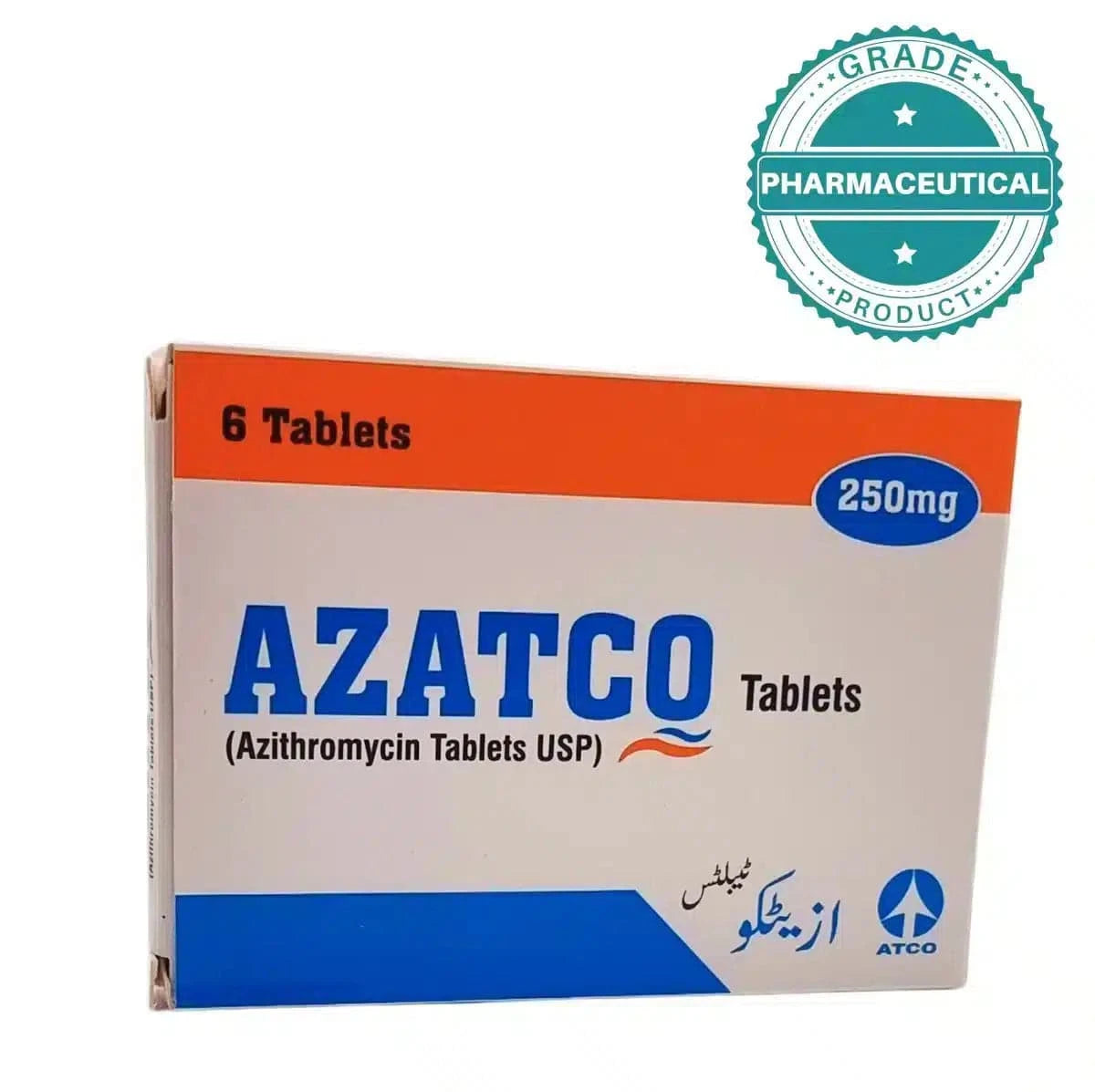 AZATCO TABLETS (AZITHROMYCIN) 250mg - dermatologists.pk