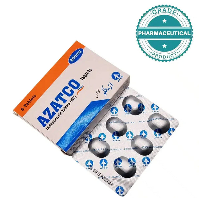 Azatco Tablet (Azithromycin 250mg)