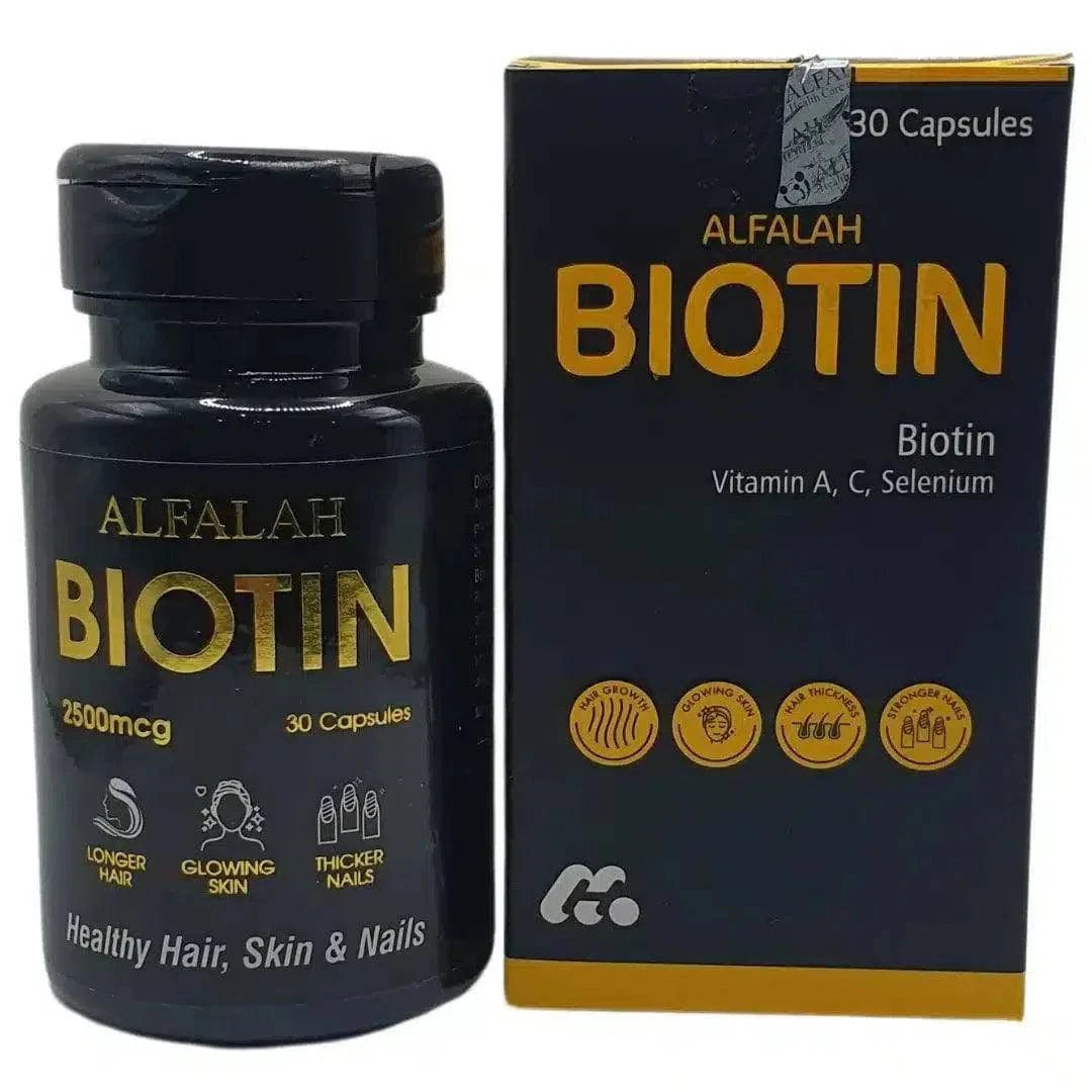 Alfalah Biotin Supplements 30 Capsules