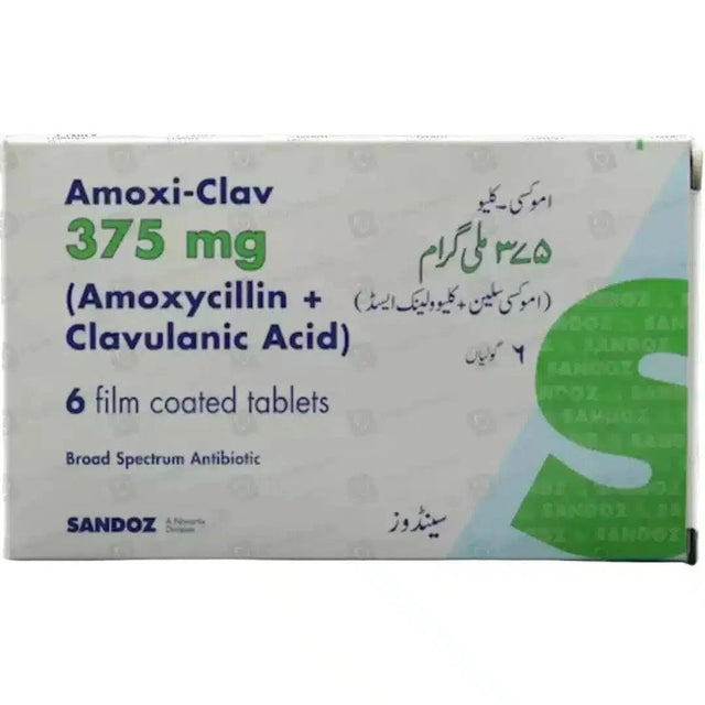 Amoxi-Clav Tablets 375Mg