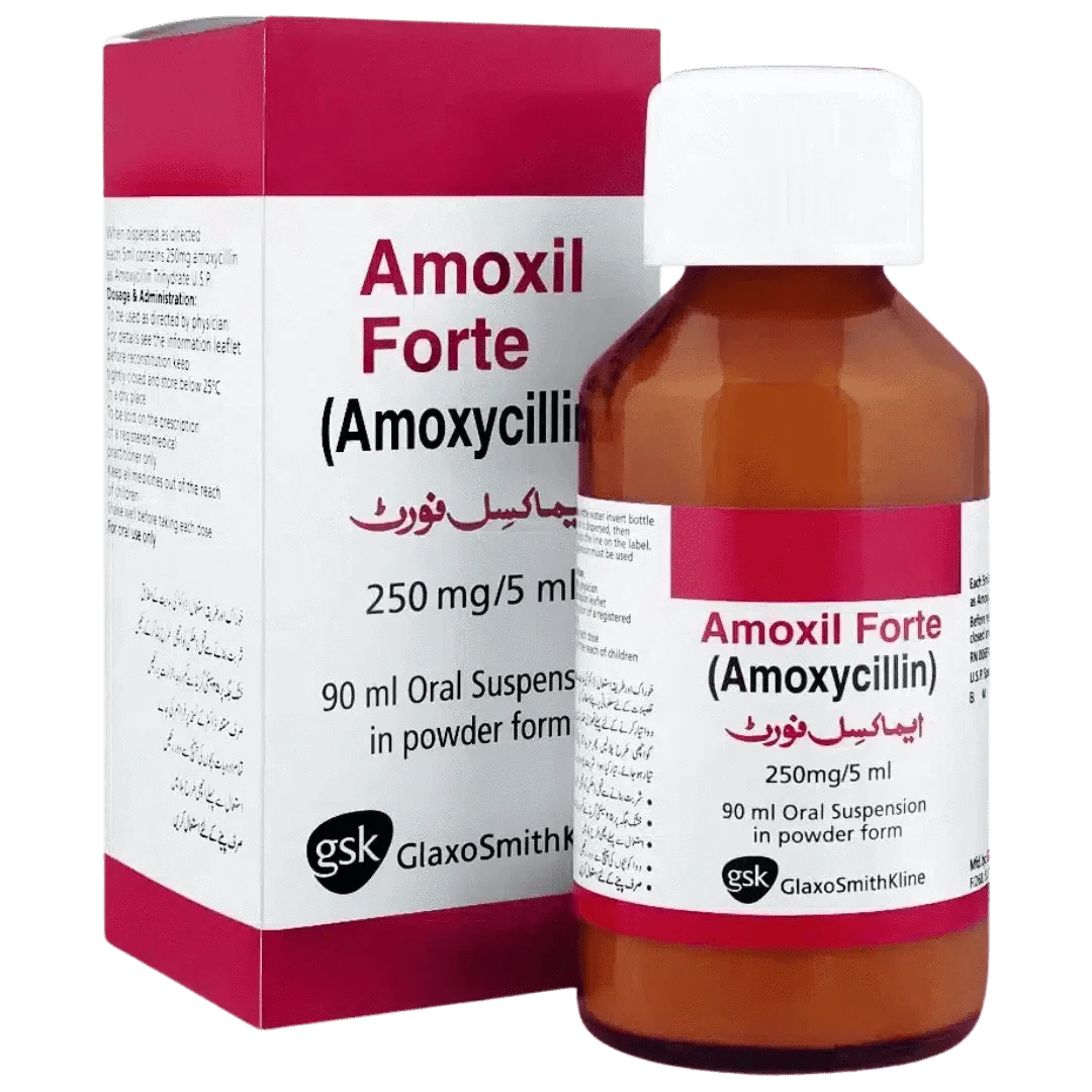 Amoxil 90ml Forte Syrup 250mg/5ml