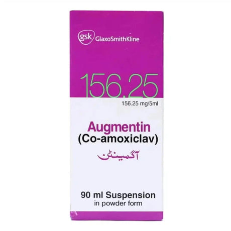 Augmentin 90Ml Suspension 156.25mg/5ml