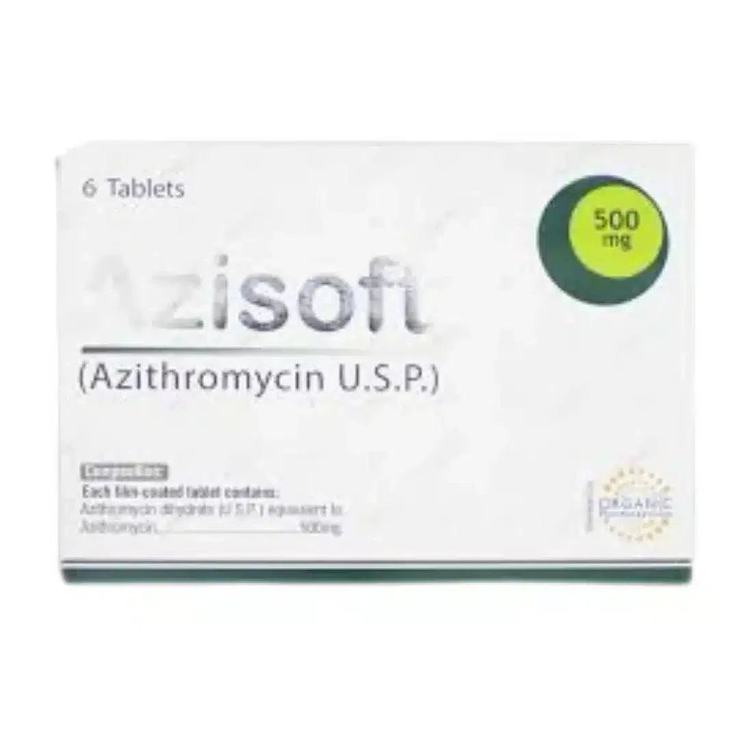 Aziscot Tablets 500Mg (1 Box = 1 Strip)(1 Strip = 6 Tablets)