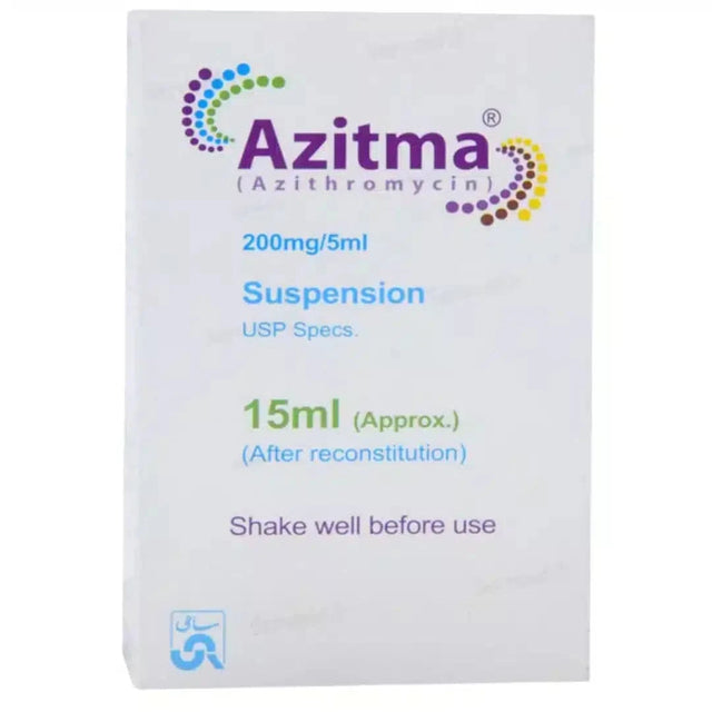 Azitma 30Ml Oral Suspension 200Mg