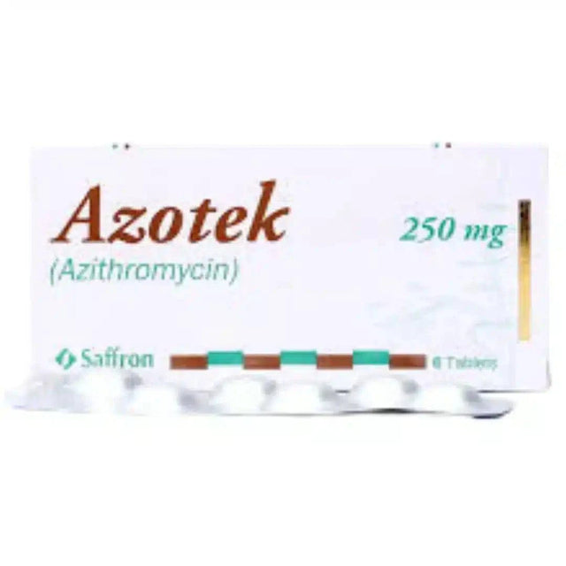 Azotek Tablets 500Mg (1 Box = 1 Strip)(1 Strip = 6 Tablets)