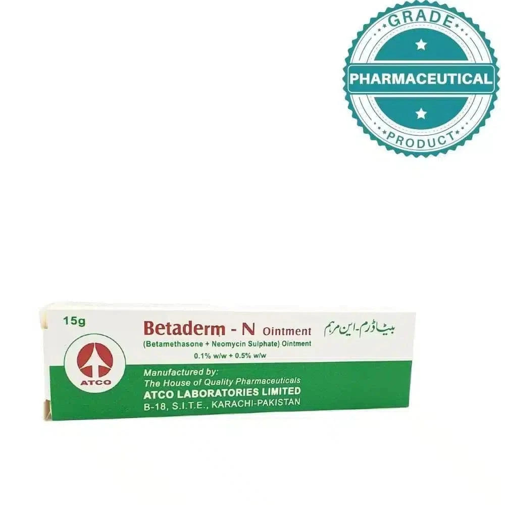 BETADERM-N OINTMENT 15g - dermatologists.pk