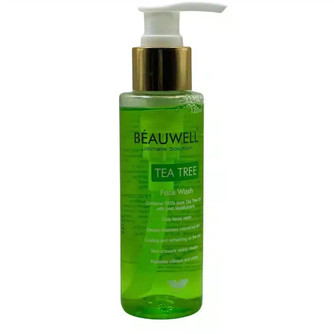 Beauwell tea tree face wash