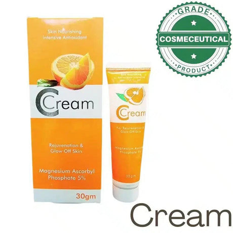 C-CREAM FOR SKIN BRIGHTENING AND GLOW 30gm - dermatologists.pk