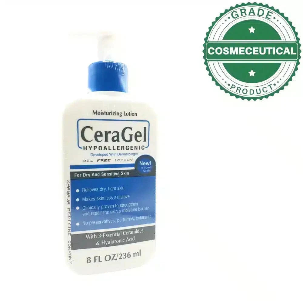 CERAGEL HYPOALLERGENIC MOISTURIZING LOTION 236ml - dermatologists.pk