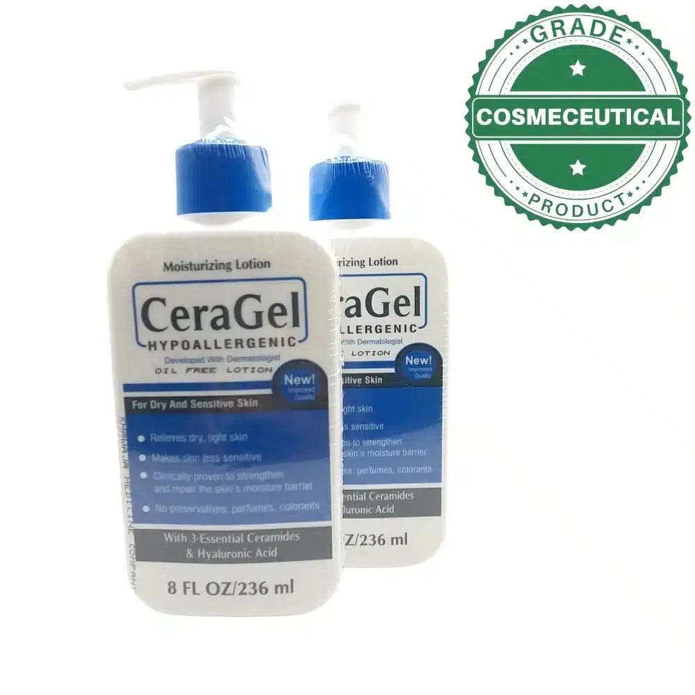 CERAGEL HYPOALLERGENIC MOISTURIZING LOTION 236ml - dermatologists.pk