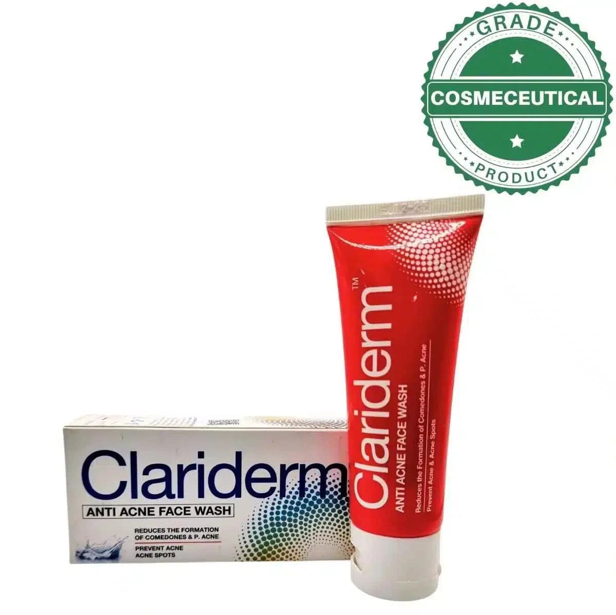 CLARIDERM ANTI ACNE FACE WASH 60ml - dermatologists.pk