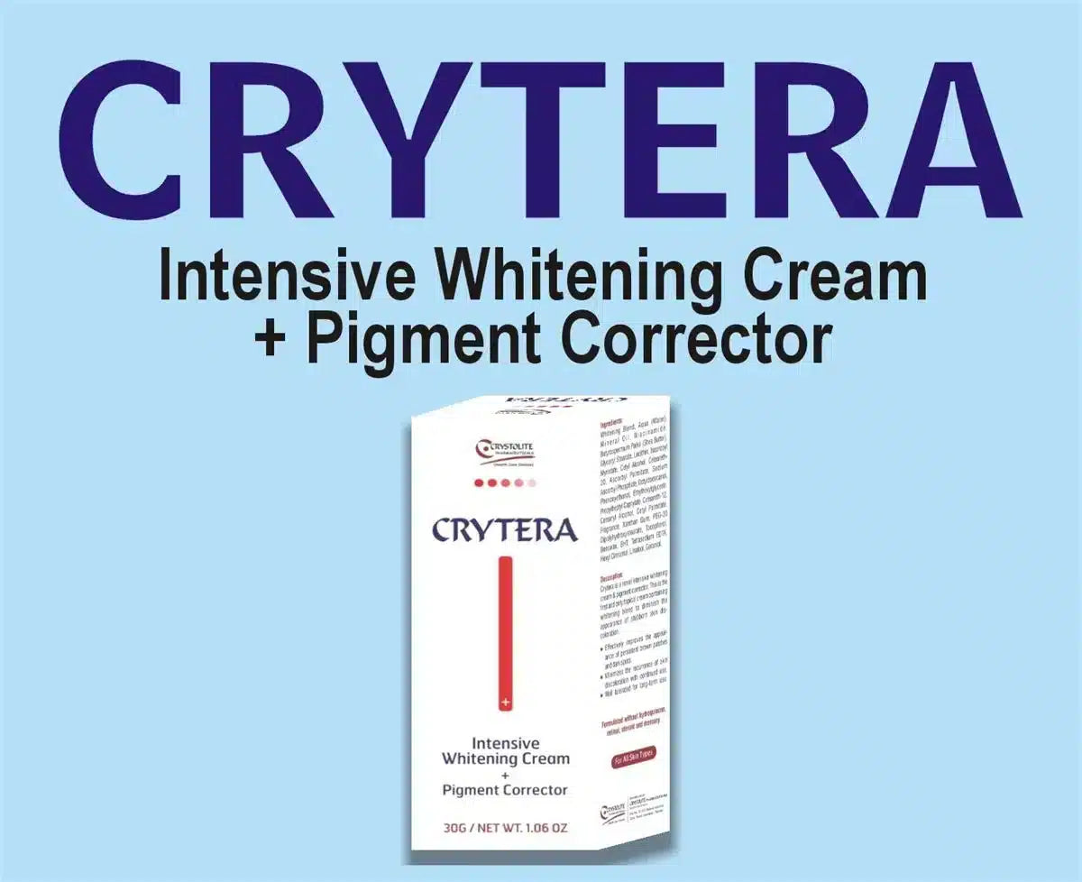 CRYTERA Face Skin White Cream for Radiant and Even Complexion | 30g