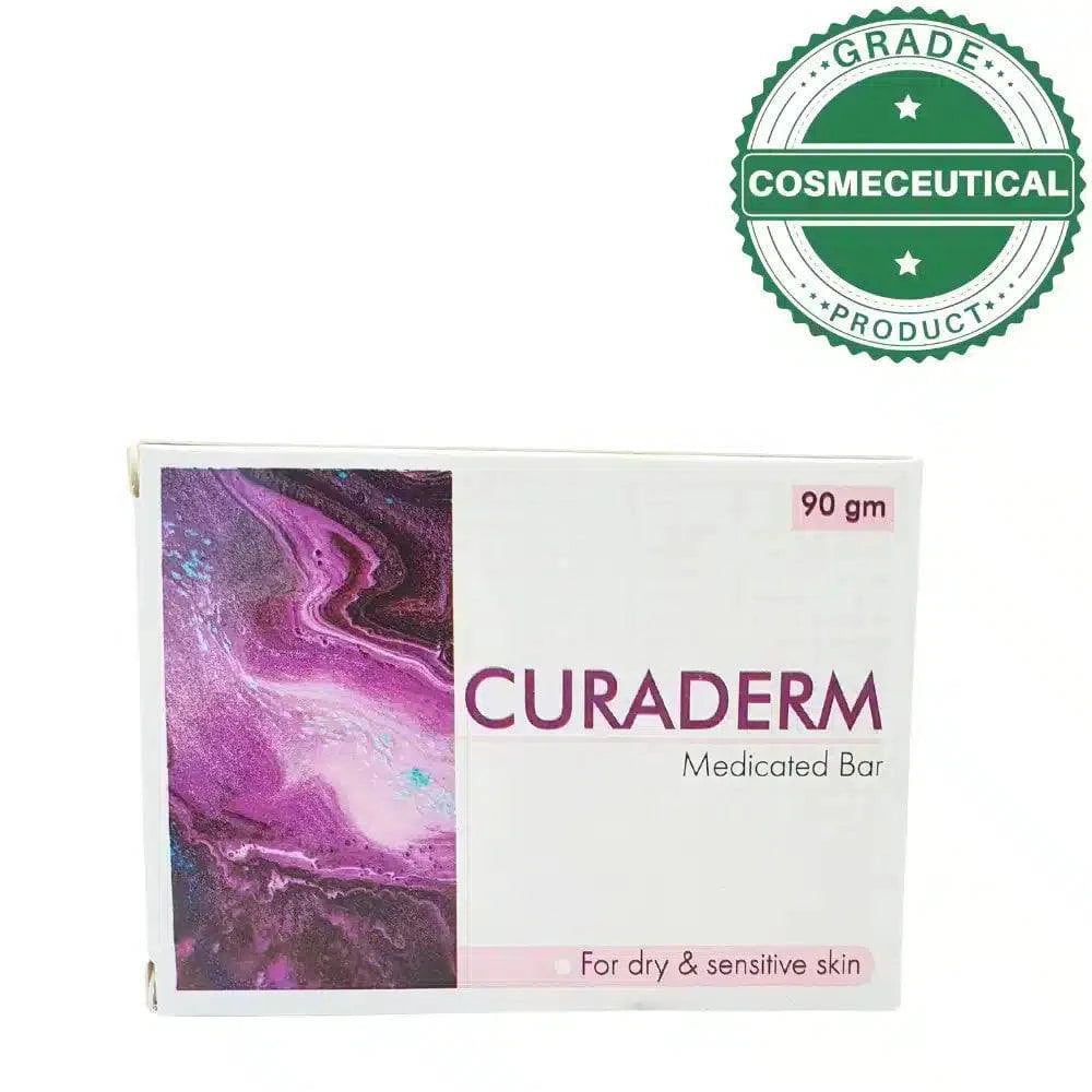 Curaderm Glycerin Oil Bar - Moisturizing & Soothing Skin Care | 90gm | Dermatologists.pk - dermatologists.pk