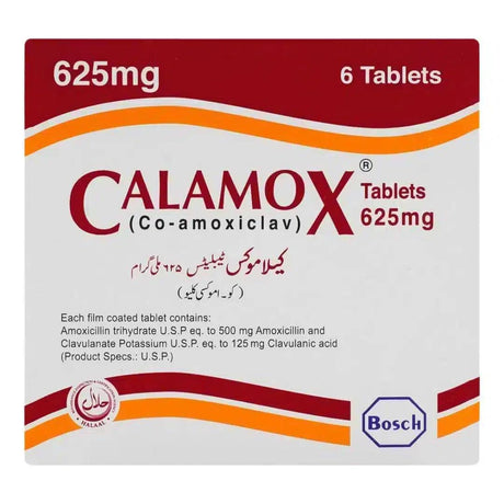 Calamox Tablets 625Mg