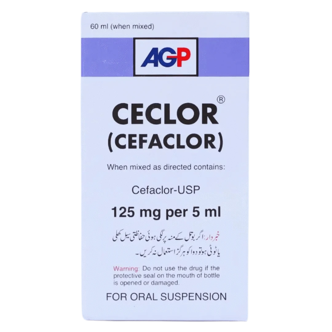 Ceclor 60Ml Suspension 125Mg/5Ml