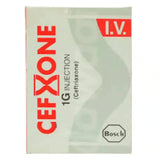 Cefxone Iv Injection 1G (1 Box = 1 Injection)