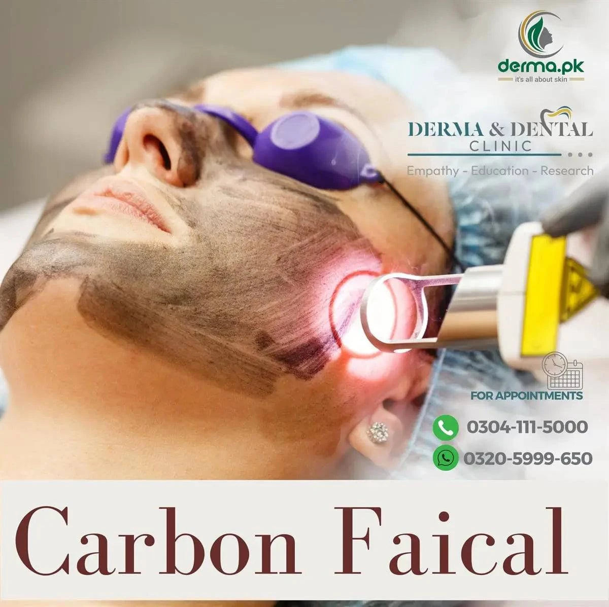  Carbon facial with PECO laser 