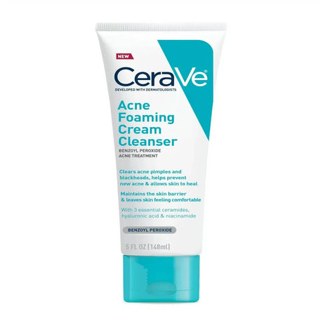 CERAVE ACNE FOAMING CREAM CLEANSER