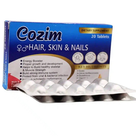 Cozim hair skin and nail suppliments