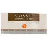 Cyrocin Tablets 250Mg