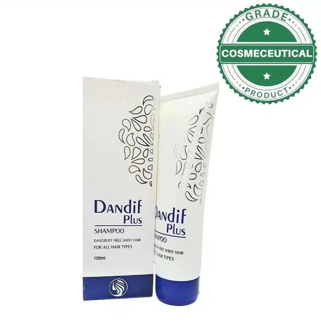 DANDIF PLUS SHAMPOO DANDRUFF FREE SHINY HAIR 120ml