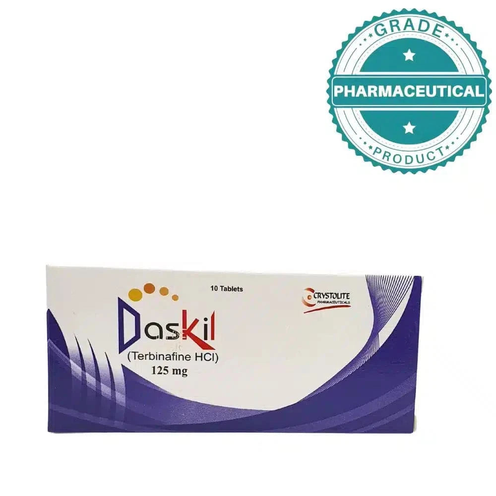 DASKIL TABLETS 125mg | PACK OF 10 TABLETS - dermatologists.pk