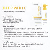 White Face Cream for Radiant Skin - Deep White Gel 100ml