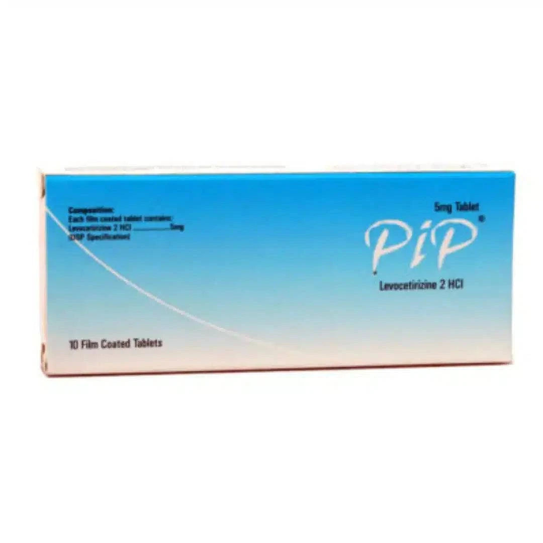 PIP TABLETS LEVOCETRIZINE 20HCI 5mg