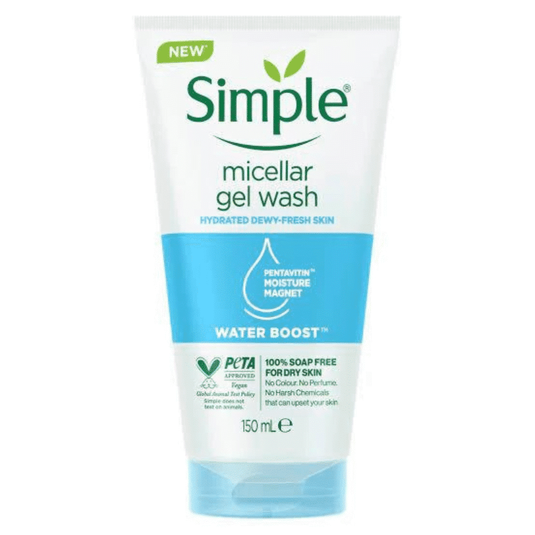 PURIFYING MICELLAR WATER GEL BY SIMPLE 150ml