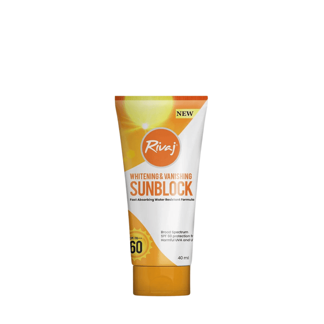 RIVAJ UK BRIGHTENING SUNSCREEN SPF 60+++ 120ml