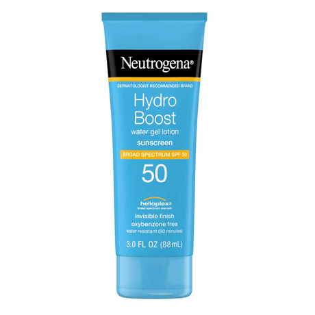 NEUTROGENA HYDRO BOOST SPF 50 WATER GEL LOTION 88ml