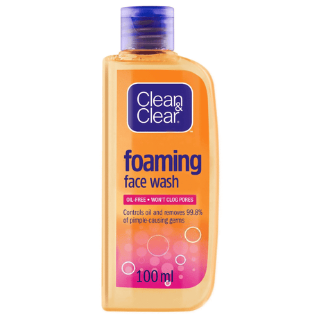 CLEAN & CLEAR DAILY FOAMING FACIAL WASH 100ml