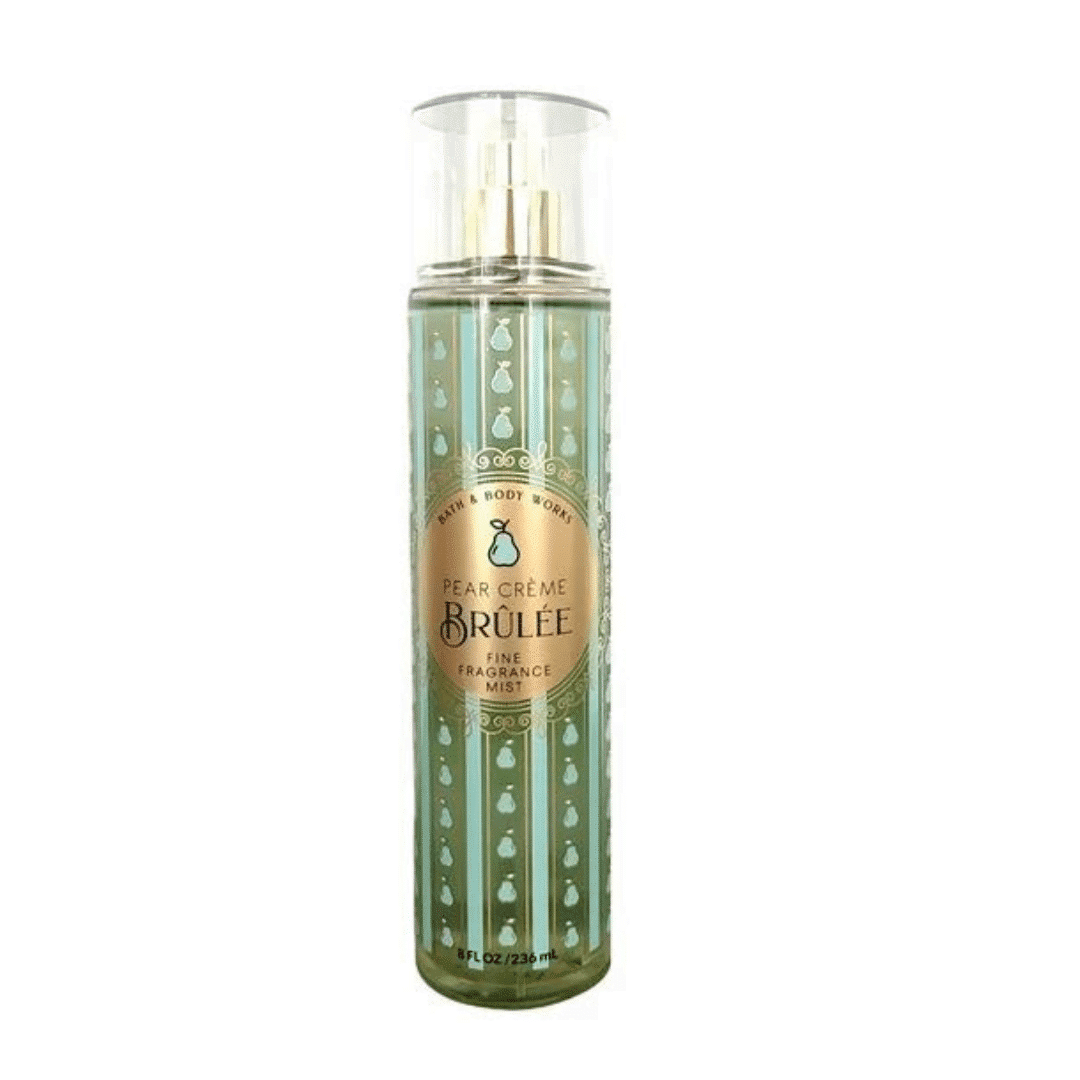 BATH & BODY PEAR CREME BRULEE PERFUME SPRAY 236ml