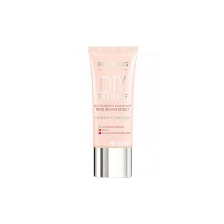 BOURJOIS CITY RADIANCE FOUNDATION IN ROSE IVORY (SHADE 01) 30ml