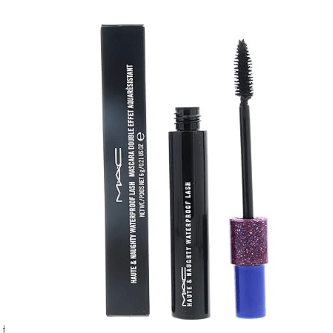 MAC HAUTE & NAUGHTY WATERPROOF LASH MASCARA DOUBLE EFFECT SHOCKPROOF 6g