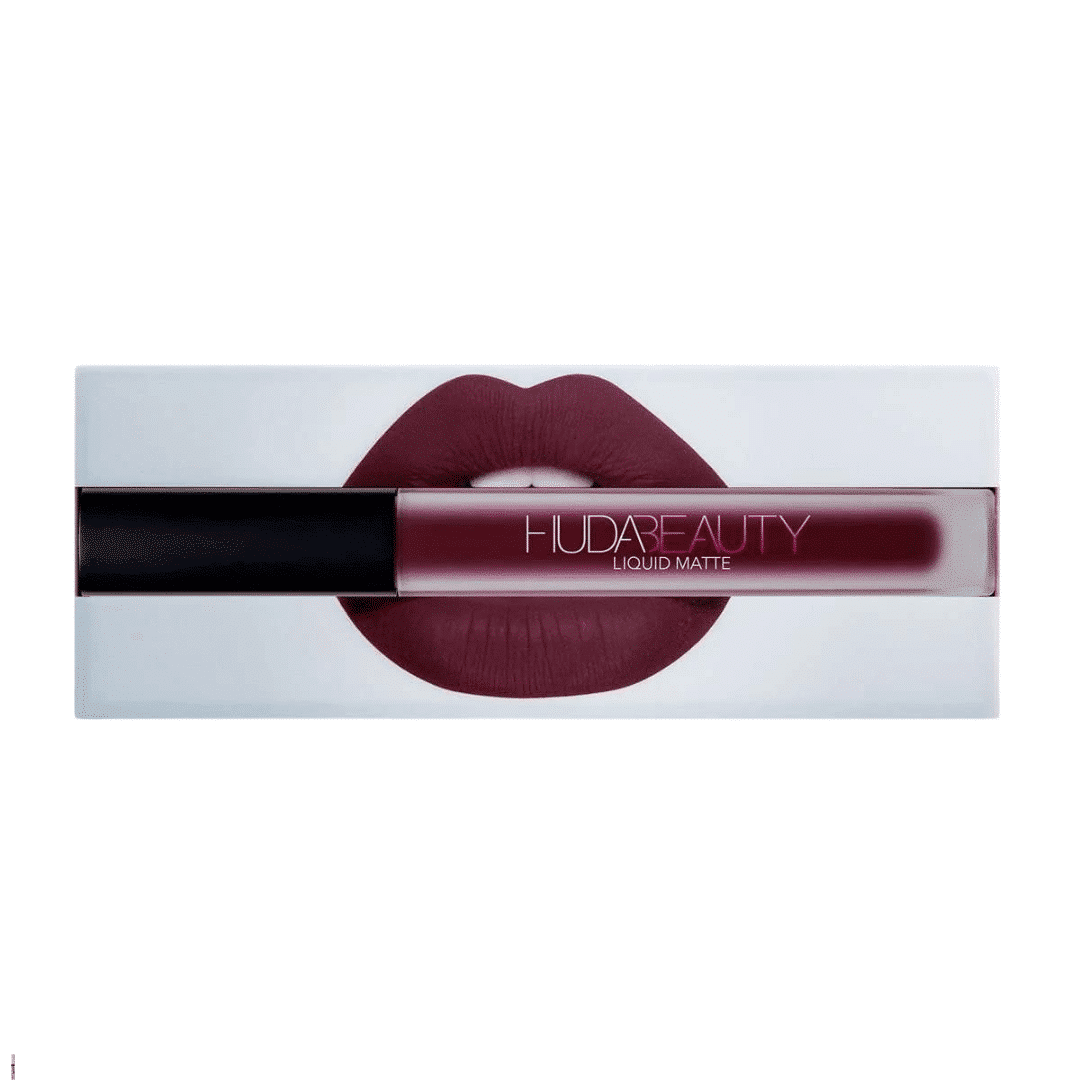 HUDA BEAUTY LIQUID MATTE LIPSTICK IN THE SHADE FAMOUS 5ml