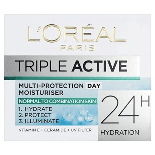 LOREAL TRIPLE ACTIVE UV DEFENSE DAY LOTION 50ml