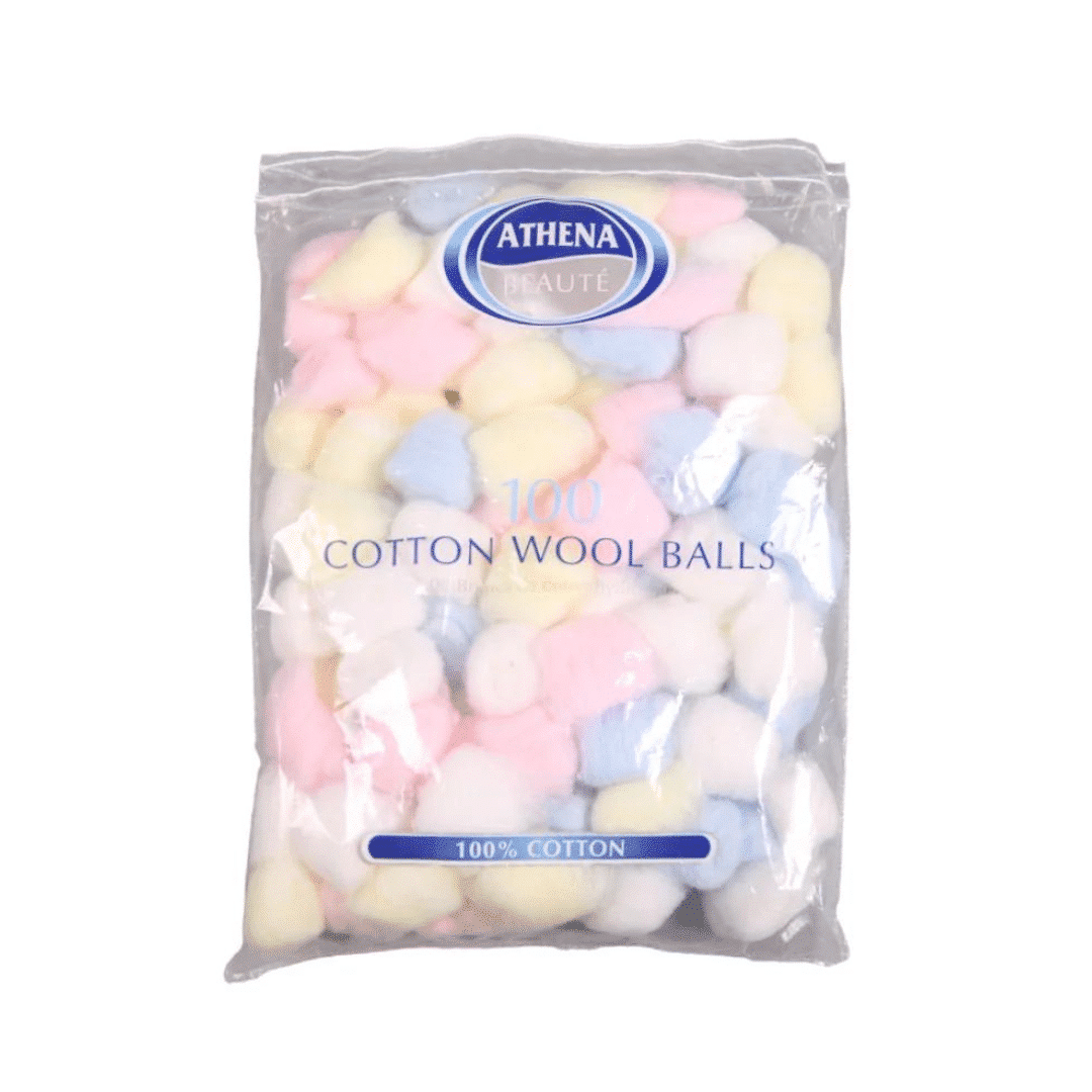 ATHENA BEAUTE 100-PACK COTTON PUFFS