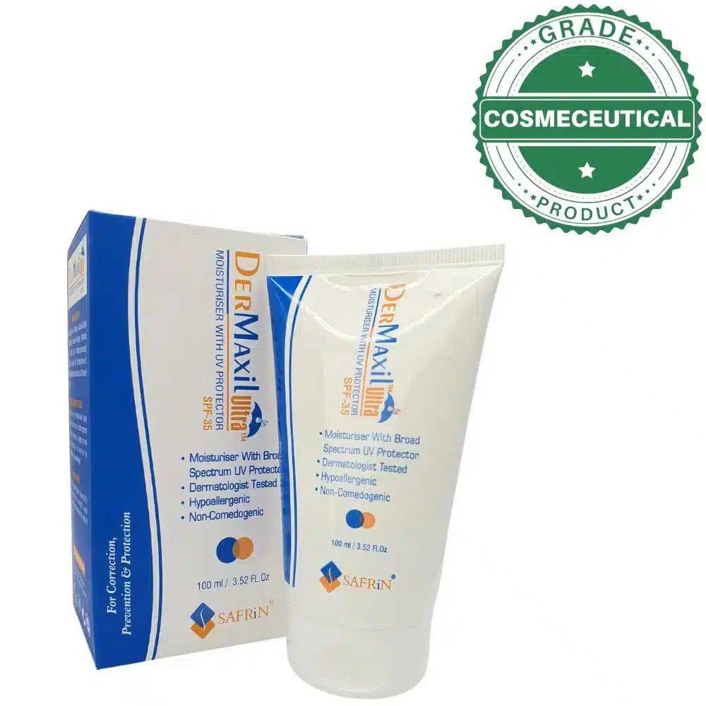 DERMAXIL ULTRA MOISTURISER WITH UV PROTECTOR (SPF-35) 100ml - dermatologists.pk