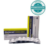 DICLORAN TABLET (DICLOFENAC SODIUM) 50mg PACK OF 150 TABLETS - dermatologists.pk