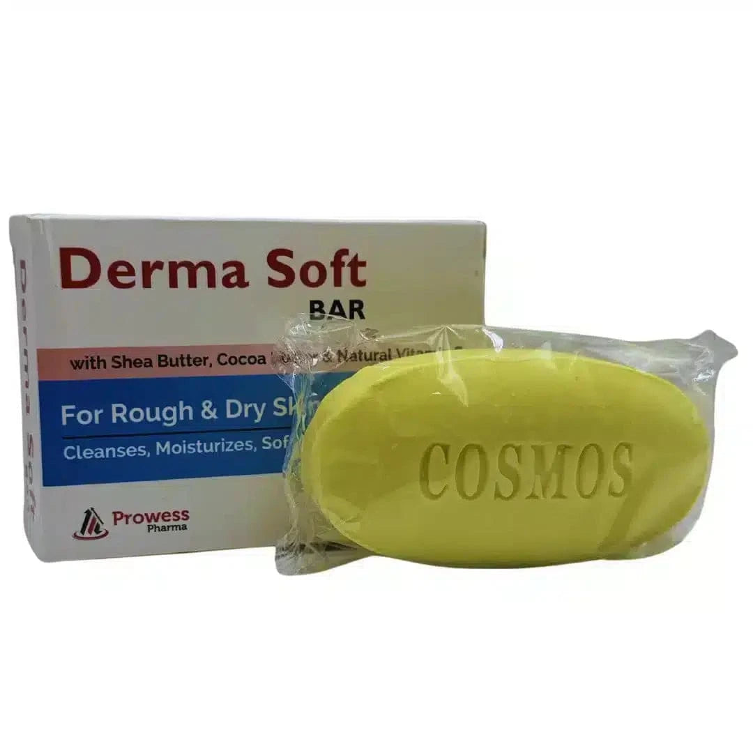 Derma soft bar for rough and dry skin