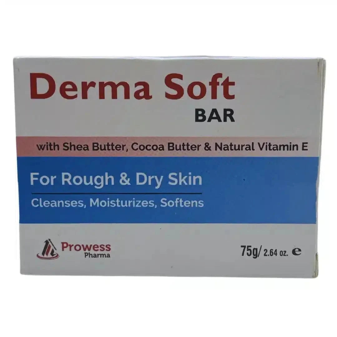 Derma soft bar for rough and dry skin