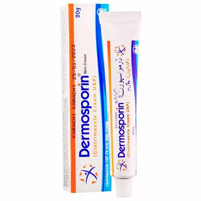 Dermosporin skin cream for fungal infection