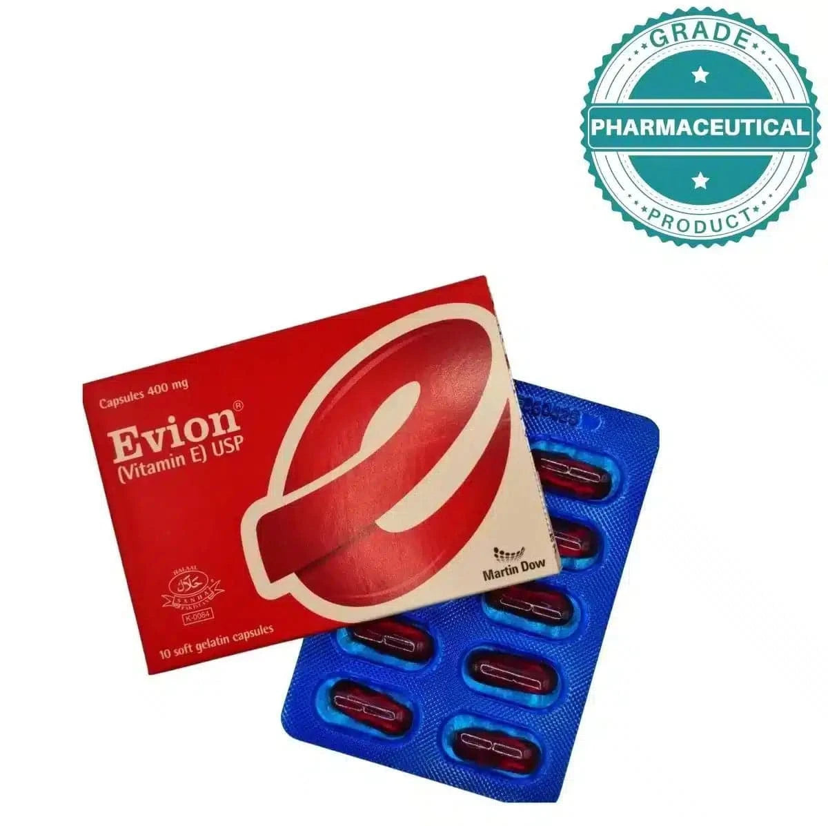 Evion Vitamin E Capsule 400 mg 