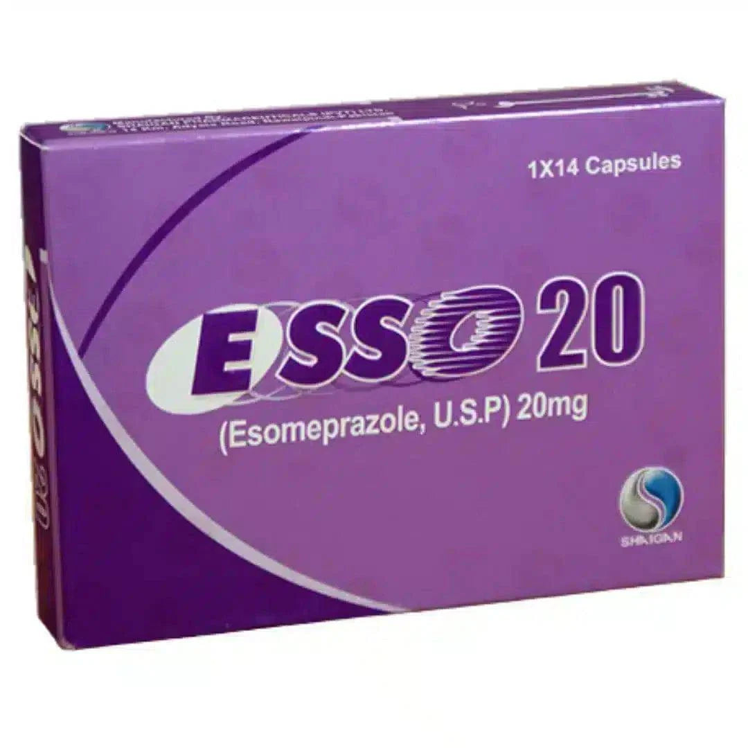 Esso 20 capsule for stomach